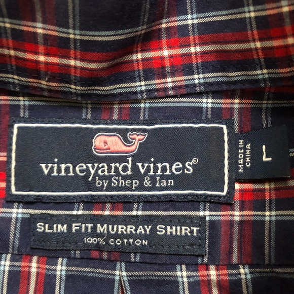 Vineyard Vines Long Sleeve Slim Fit Murray Shirt - Picture 4 of 4